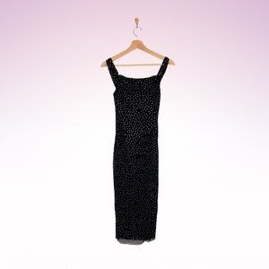 EMERALD SUNDAE Black Rhinestone Dress (Sz XS)